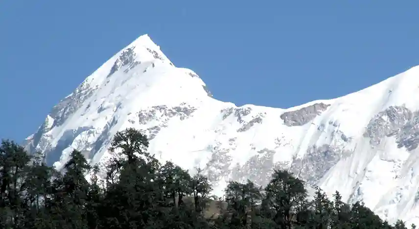 Himalayas with Taj Mahal